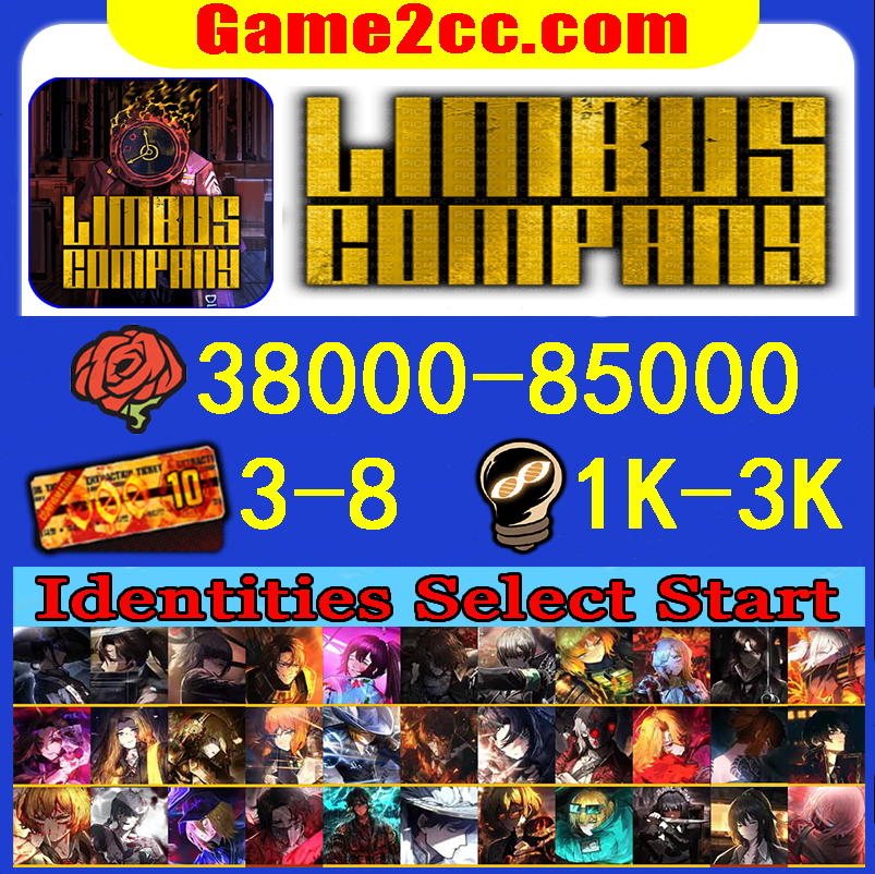 Limbus Company Lunacy 35000-85000+Thread 1000-3000