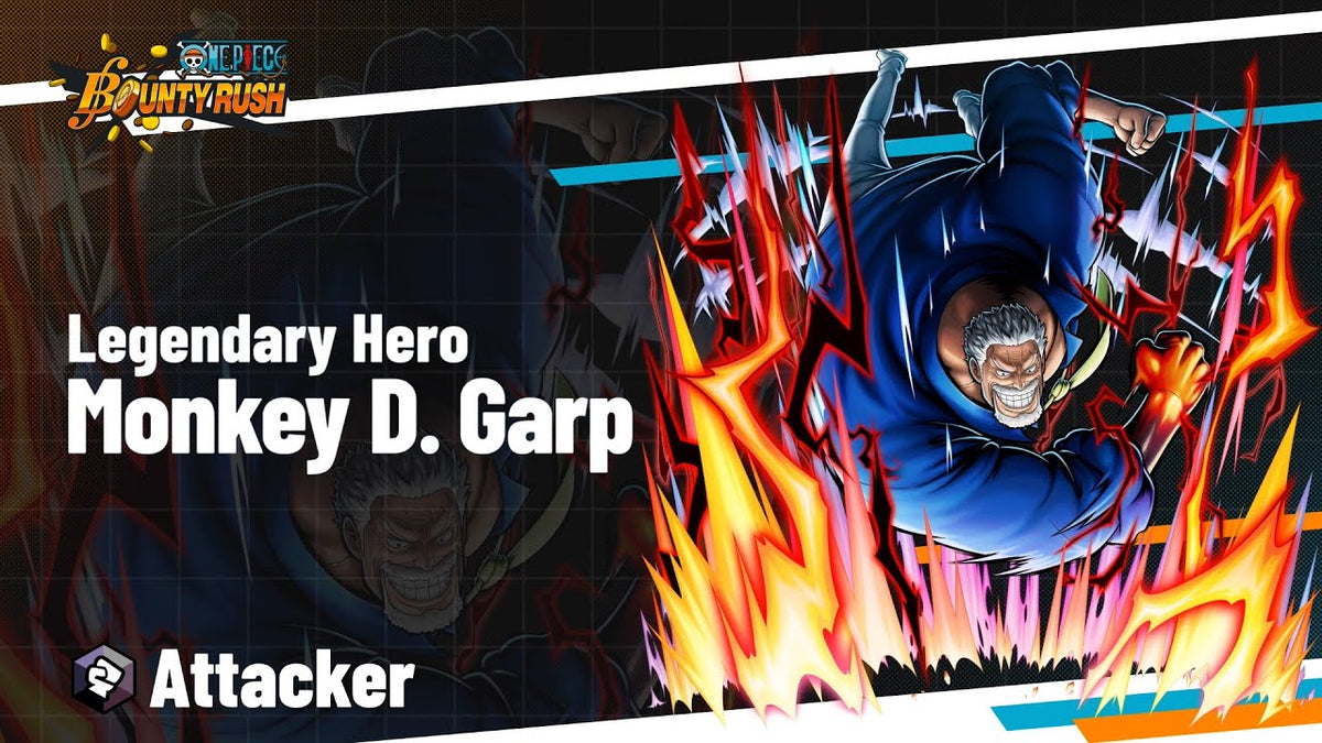 One Piece Bounty Rush Character Spotlight: The Fist of the Marines – Legendary Hero Monkey D. Garp