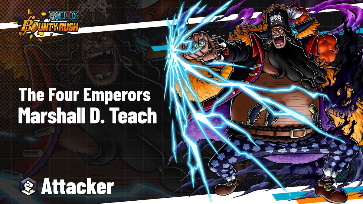 One Piece Bounty Rush Character Spotlight: The Four Emperors – Marshall D. Teach