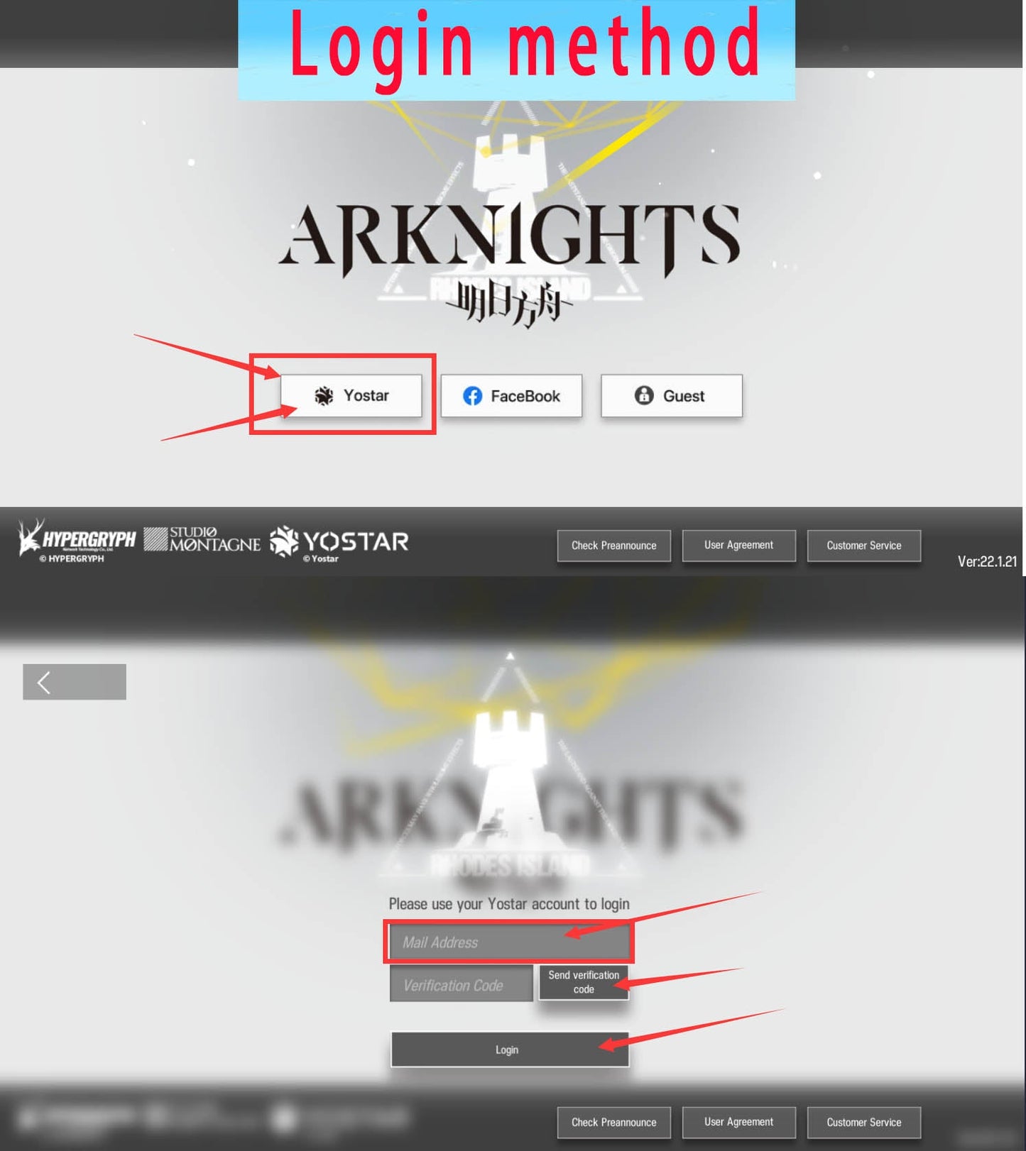 Arknights Eyjafjalla the Hvit Aska+[Banner 1-4]+[Random 6* Operator] Account Character Selective Starter Server:GLOBAL/JAPAN