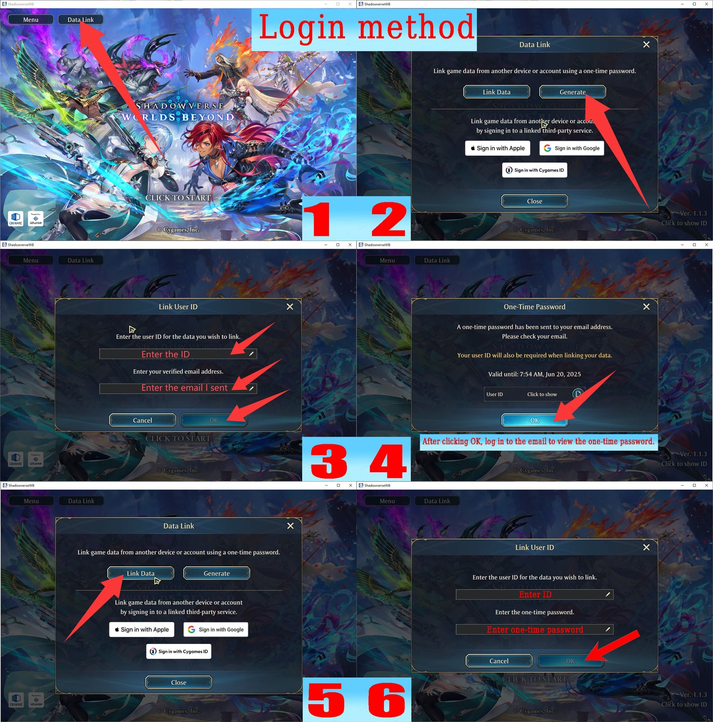 Shadowverse: Worlds Beyond-Select Start-Daria/Orchis/Albert/Cerberus/ Server:Global