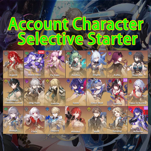 Honkai: Star Rail  Account Character Selective Starter