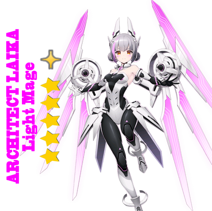 Epic Seven ARCHITECT LAIKA +[5 star Random 1-5 Moonlight] Starter Account Server:Global/ASIA/EU/JAPAN/KOREA