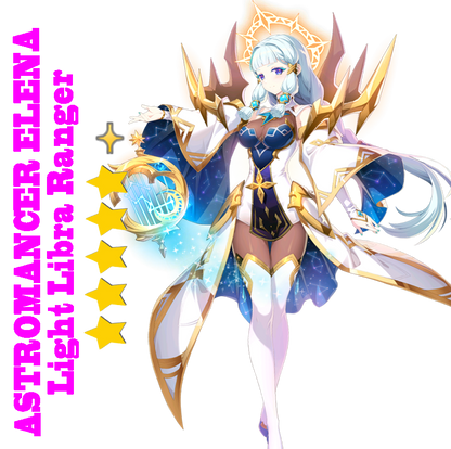 Epic Seven Astromancer Elena +[5 star Random 1-5 Moonlight] Starter Account Server:Global/ASIA/EU/JAPAN/KOREA