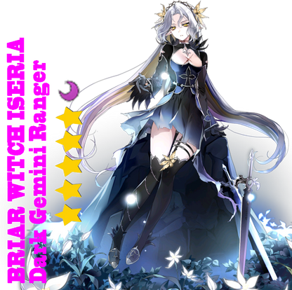 Epic Seven Briar Witch Iseria +[5 star Random 1-5 Moonlight] Starter Account Server:Global/ASIA/EU/JAPAN/KOREA