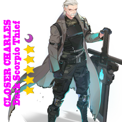 Epic Seven Closer Charles +[5 star Random 1-5 Moonlight] Starter Account Server:Global/ASIA/EU/JAPAN/KOREA