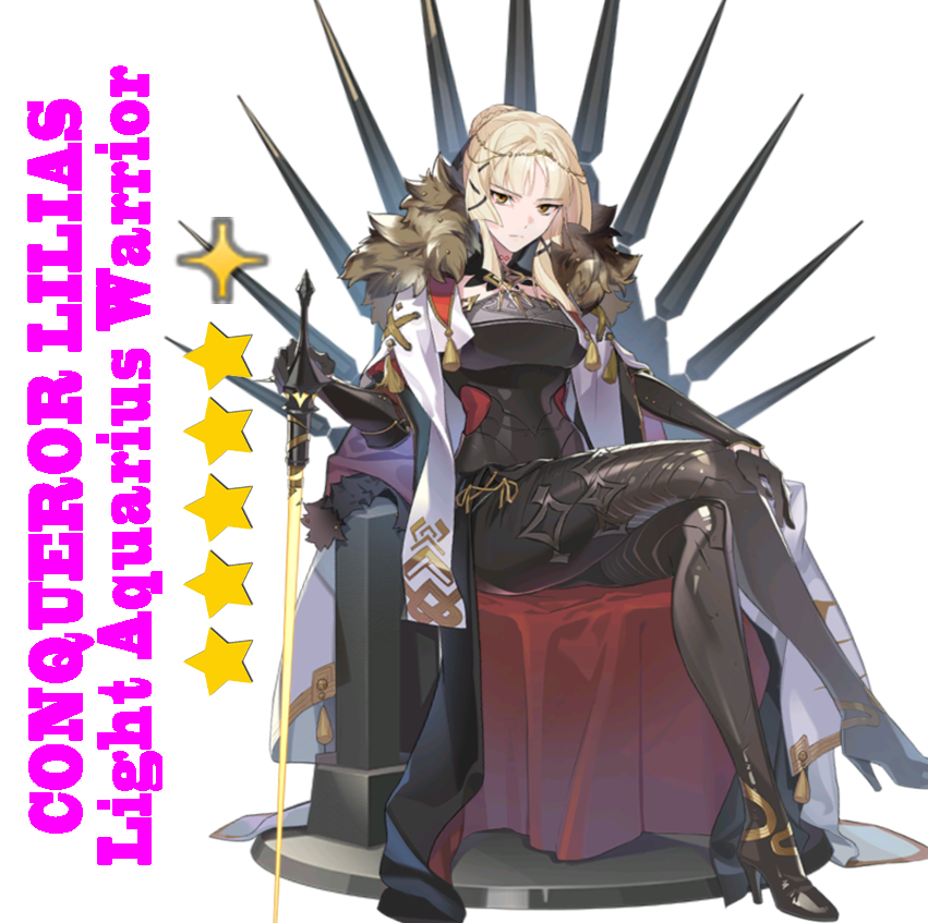 Epic Seven Conqueror Lilias +[5 star Random 1-5 Moonlight] Starter Account Server:Global/ASIA/EU/JAPAN/KOREA