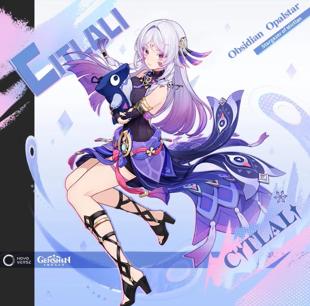 Genshin impact Citlali+Starcaller's Watch Starter Account AR20-50  Server:Europe/Asia/America