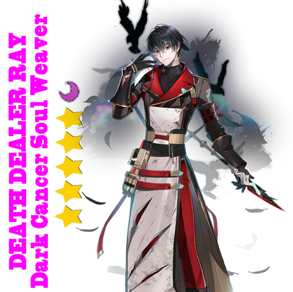 Epic Seven Death Dealer Ray +[5 star Random 1-5 Moonlight] Starter Account Server:Global/ASIA/EU/JAPAN/KOREA