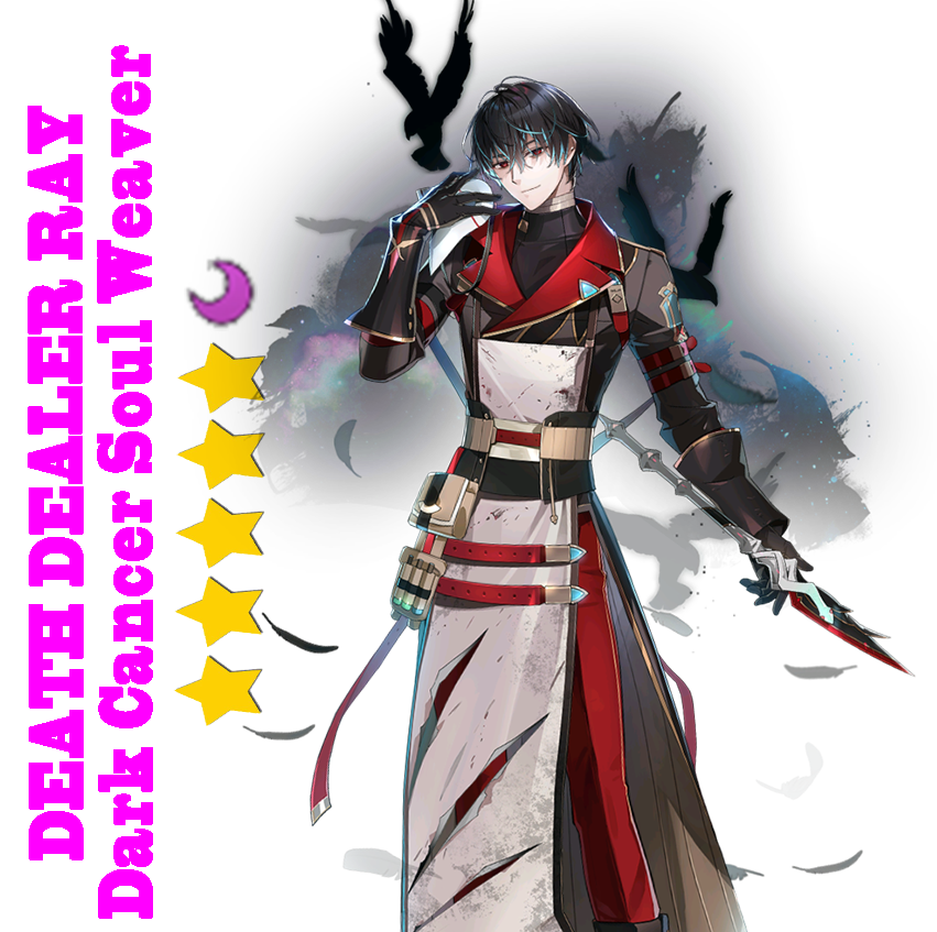 Epic Seven Death Dealer Ray +[5 star Random 1-5 Moonlight] Starter Account Server:Global/ASIA/EU/JAPAN/KOREA