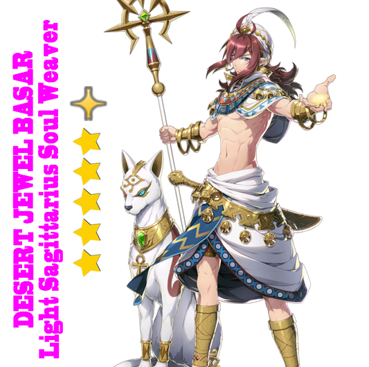 Epic Seven DESERT JEWEL BASAR +[5 star Random 1-5 Moonlight] Starter Account Server:GLOBAL/ASIA/EU/JAPAN/KOREA