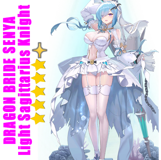 Epic Seven DRAGON BRIDE SENYA +[5 star Random 1-5 Moonlight] Starter Account Server:GLOBAL/ASIA/EU/JAPAN/KOREA