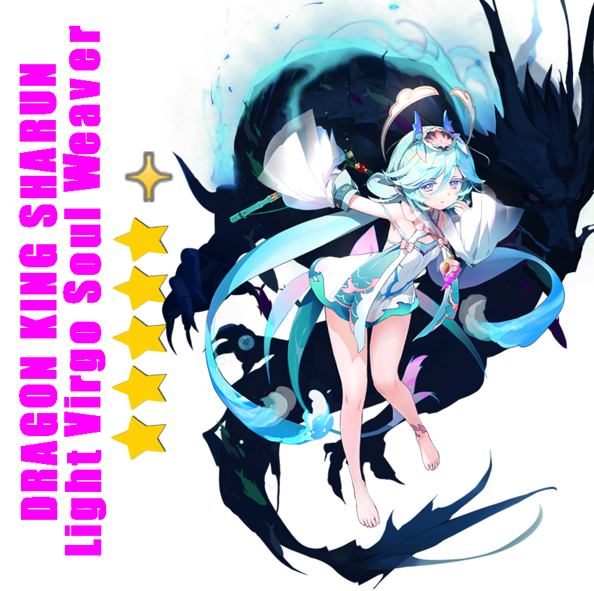 Epic Seven Dragon King Sharun +[5 star Random 1-5 Moonlight] Starter Account Server:Global/ASIA/EU/JAPAN/KOREA