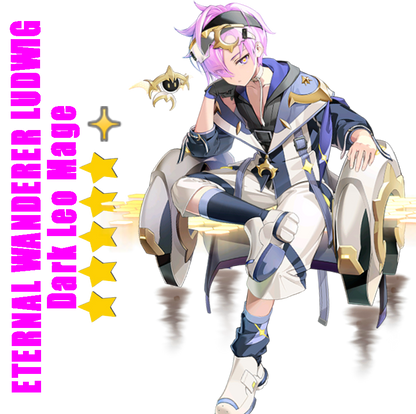 Epic Seven Eternal Wanderer Ludwig +[5 star Random 1-5 Moonlight] Starter Account Server:Global/ASIA/EU/JAPAN/KOREA
