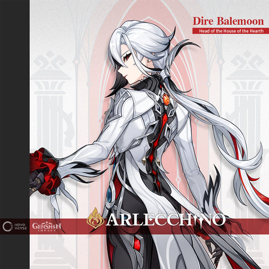 Genshin impact Arlecchino+Crimson Moon's Semblance Starter Account AR20-50  Server:Europe/Asia/America