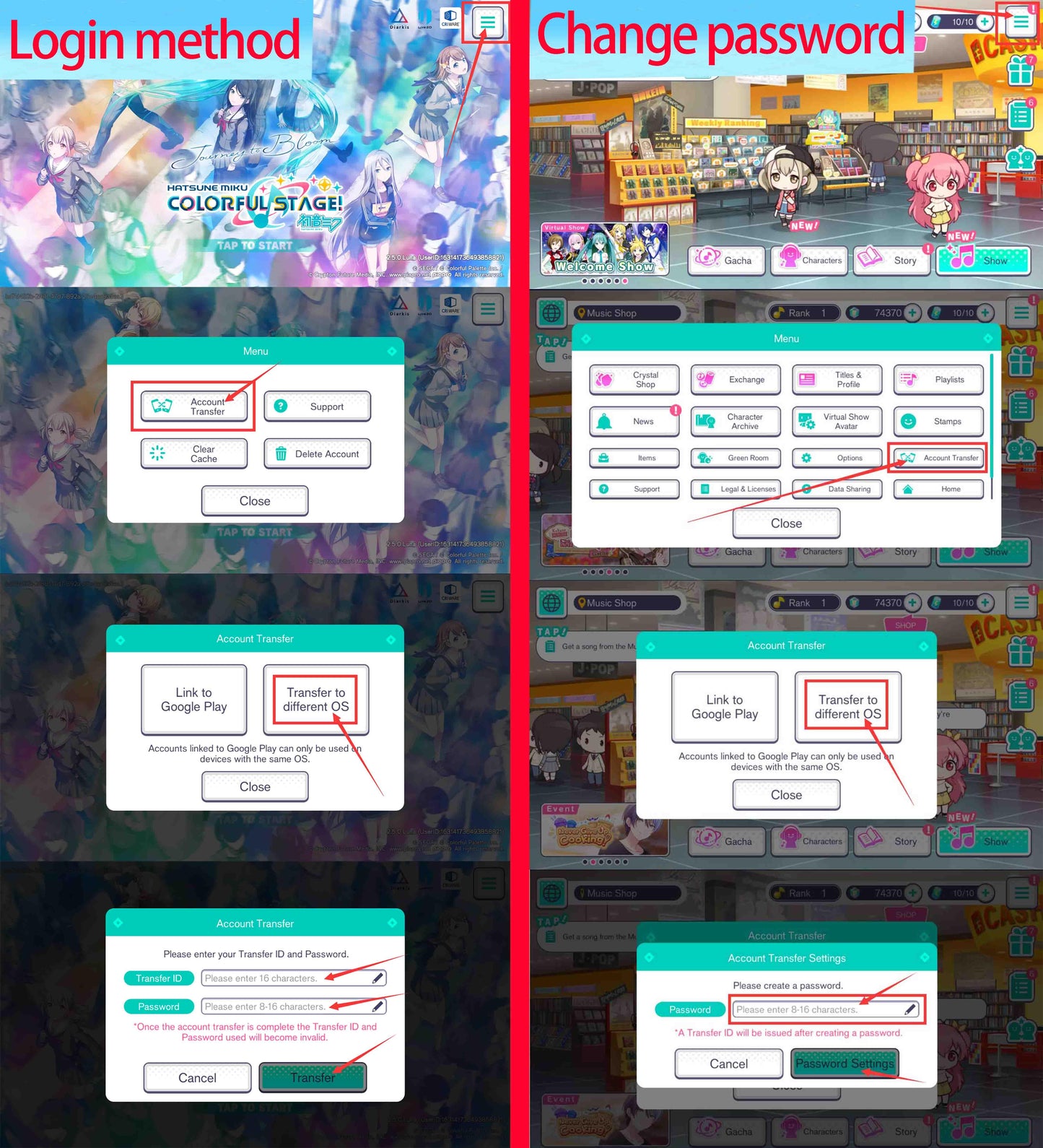Hatsune Miku:Colorful Stage Account Character Selective Starter