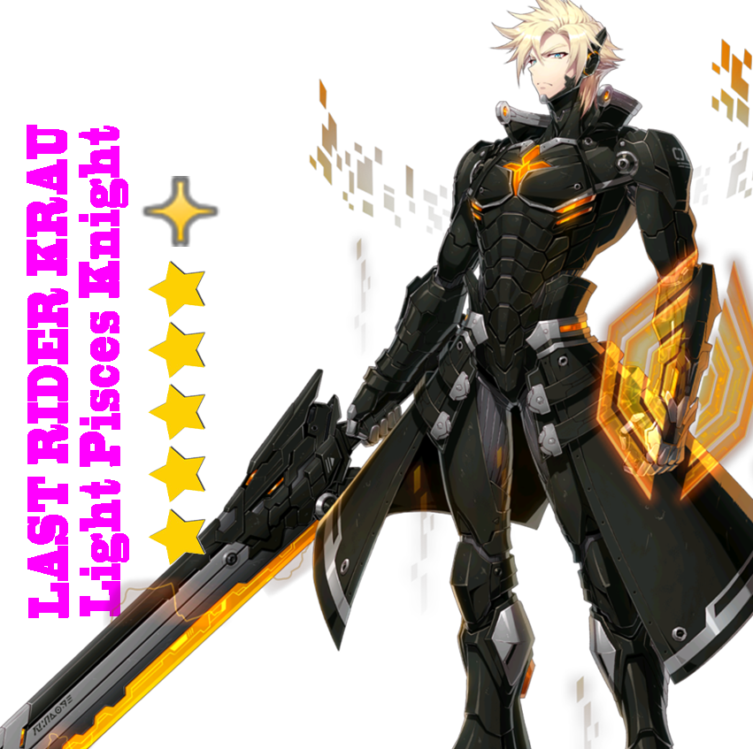 Epic Seven Last Rider Krau +[5 star Random 1-5 Moonlight] Starter Account Server:Global/ASIA/EU/JAPAN/KOREA