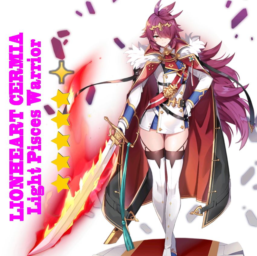 Epic Seven Lionheart Cermia +[5 star Random 1-5 Moonlight] Starter Account Server:Global/ASIA/EU/JAPAN/KOREA