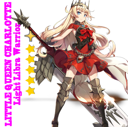 Epic Seven LITTLE QUEEN CHARLOTTE +[5 star Random 1-5 Moonlight] Starter Account Server:Global/ASIA/EU/JAPAN/KOREA