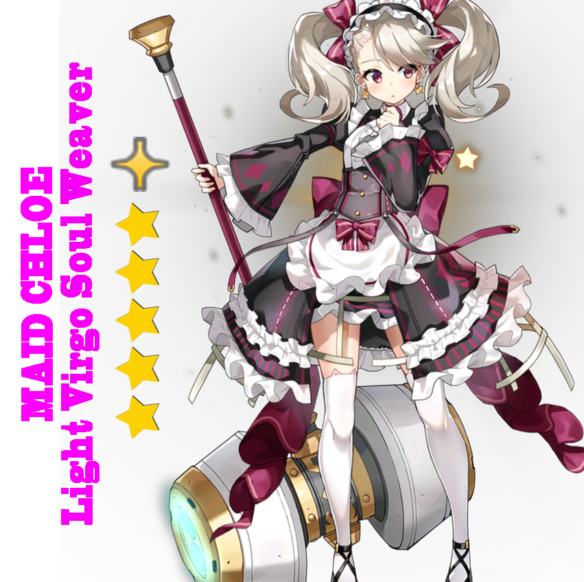 Epic Seven Maid Chloe +[5 star Random 1-5 Moonlight] Starter Account Server:GLOBAL/ASIA/EU/JAPAN/KOREA