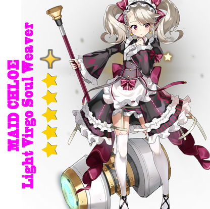 Epic Seven Maid Chloe +[5 star Random 1-5 Moonlight] Starter Account Server:Global/ASIA/EU/JAPAN/KOREA