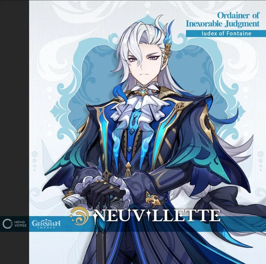 Genshin impact Neuvillette+Tome of the Eternal Flow Starter Account AR20-50  Server:Europe/Asia/America