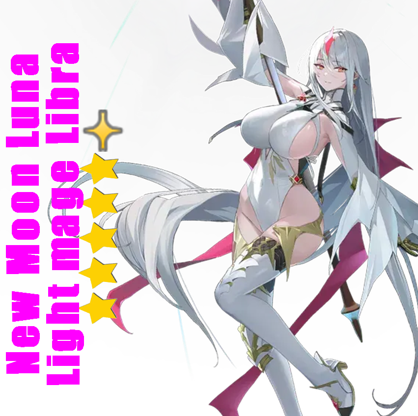 Epic Seven New Moon Luna +[5 star Random 1-5 Moonlight] Starter Account Server:GLOBAL/ASIA/EU/JAPAN/KOREA