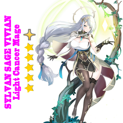 Epic Seven Sylvan Sage Vivian +[5 star Random 1-5 Moonlight] Starter Account Server:Global/ASIA/EU/JAPAN/KOREA