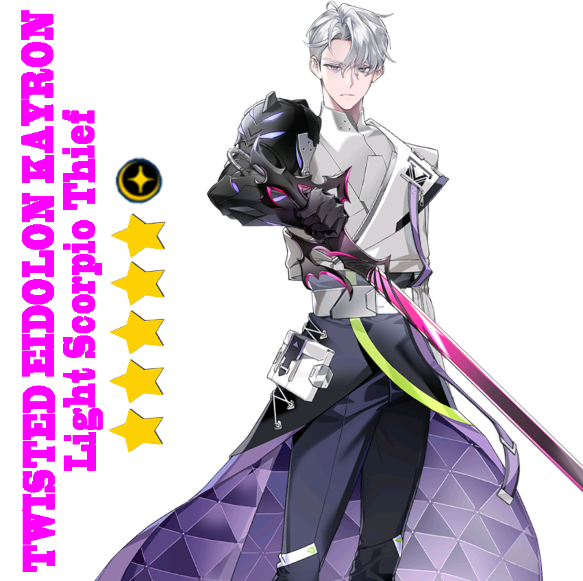 Epic Seven Twisted Eidolon Kayron +[5 star Random 1-5 Moonlight] Starter Account Server:Global/ASIA/EU/JAPAN/KOREA