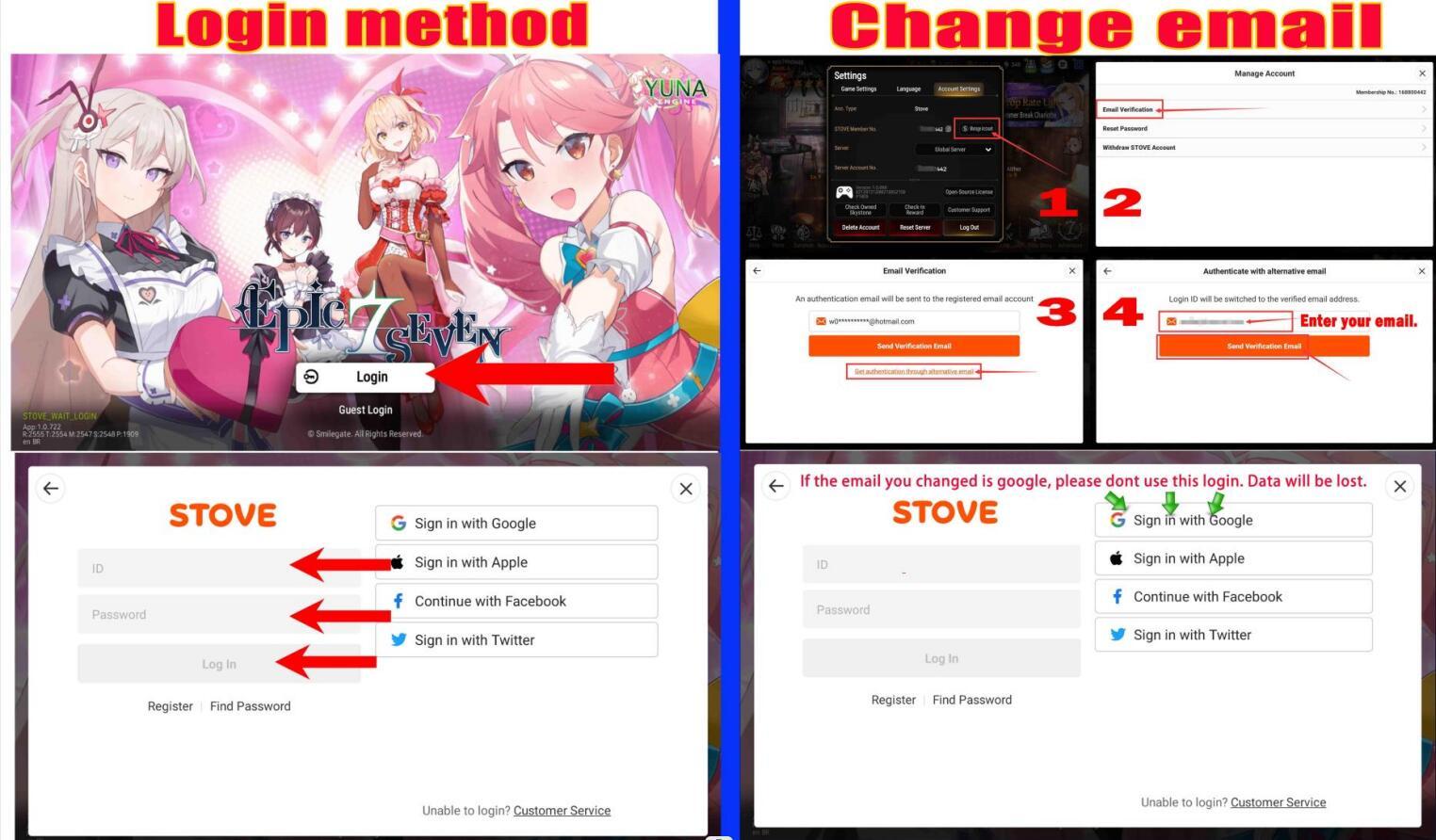 Epic Seven Brieg+Tamarinne +[5 star Random 1-5 Moonlight] Starter Account Server:Global/ASIA/EU/JAPAN/KOREA-thumbmail-2