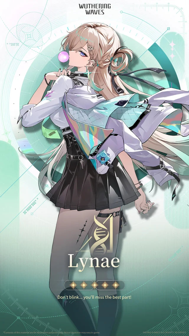 Wuthering Waves Lynae+Spectrum Blaster-[Starter account UL8-15 IOS/ANDROID/PC]-thumbmail-1