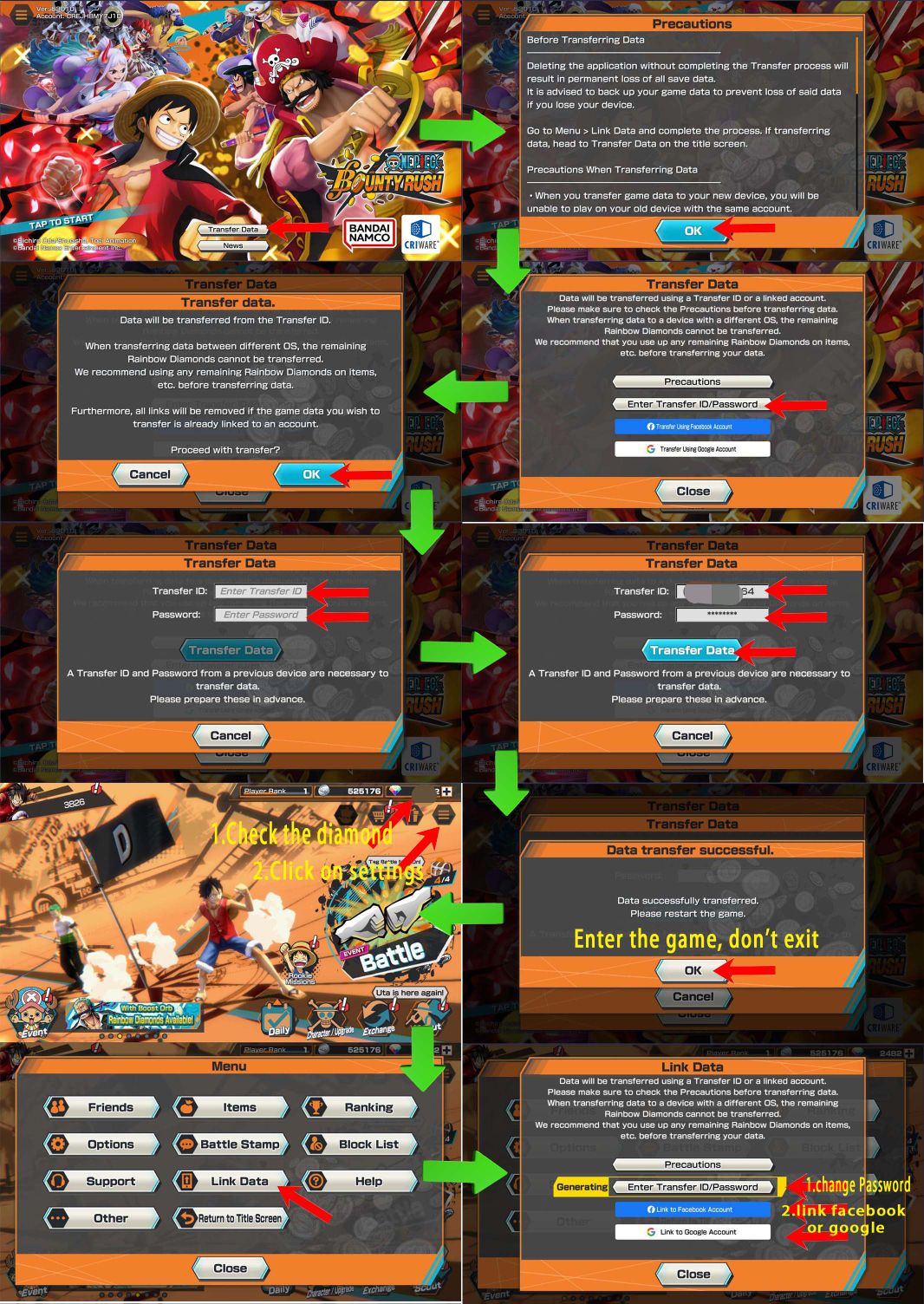 Global] One Piece Bounty Rush OPBR 5000~5200 Gems With 2100+ Gold Fra –  Dokkan Battle Account Store